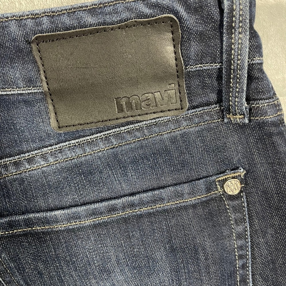 Mavi Jeans Dark Wash Slim Fit Denim Pants Casual Everyday Wear Mens 30x30 - Picture 11 of 11